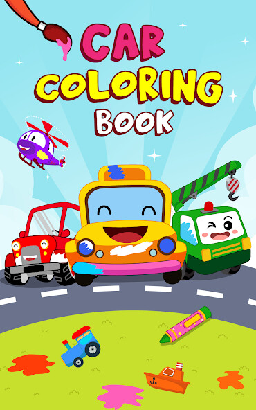 Run android online APK Cars Coloring Book Kids Game from MyAndroid or emulate Cars Coloring Book Kids Game using MyAndroid