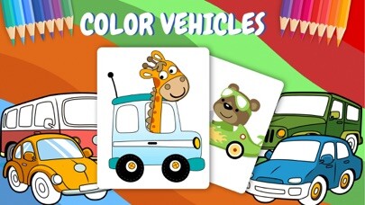 Emulate iPhone app Cars Coloring Pages Game using MyAndroid Emulate iPhone app Cars Coloring Pages Game using MyAndroid