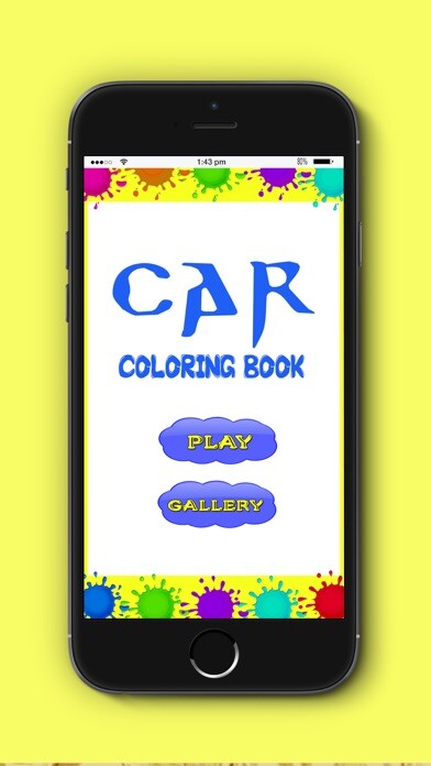 Emulate iPhone app Cars Colouringbook -Kids Educational Coloring Game using MyAndroid Emulate iPhone app Cars Colouringbook -Kids Educational Coloring Game using MyAndroid