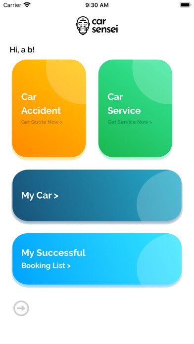 Emulate iPhone app Car Sensei Driver using MyAndroid