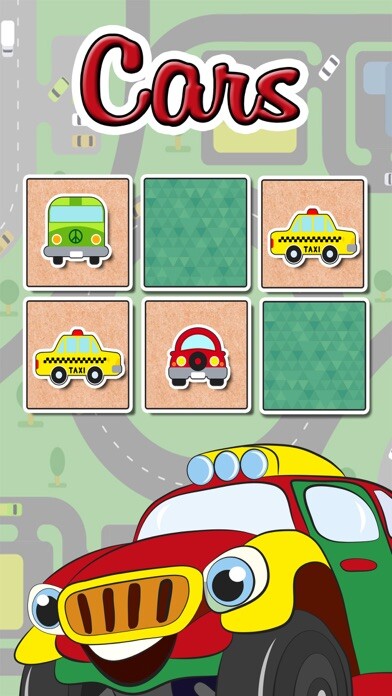 Emulate iPhone app Cars find the Pairs learning game using MyAndroid Emulate iPhone app Cars find the Pairs learning game using MyAndroid