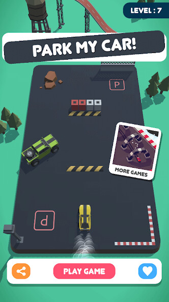 Run android online APK Cars follow lines for parking from MyAndroid or emulate Cars follow lines for parking using MyAndroid