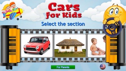 Emulate iPhone app Cars for Kids Sound Flashcards using MyAndroid Emulate iPhone app Cars for Kids Sound Flashcards using MyAndroid
