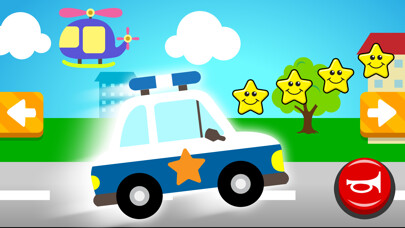 Emulate iPhone app Cars For Toddlers using MyAndroid