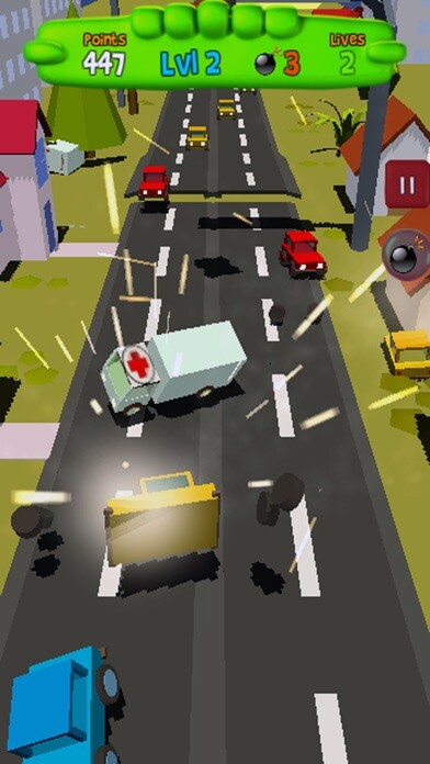 Emulate iPhone app Car smasher. Crush crazy cars! using MyAndroid Emulate iPhone app Car smasher. Crush crazy cars! using MyAndroid
