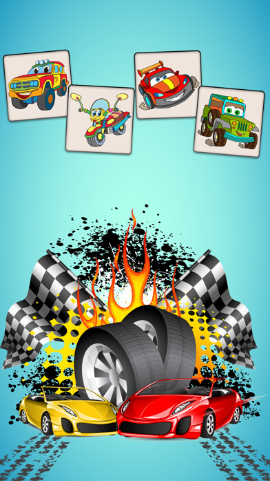 Emulate iPhone app Cars Memory using MyAndroid