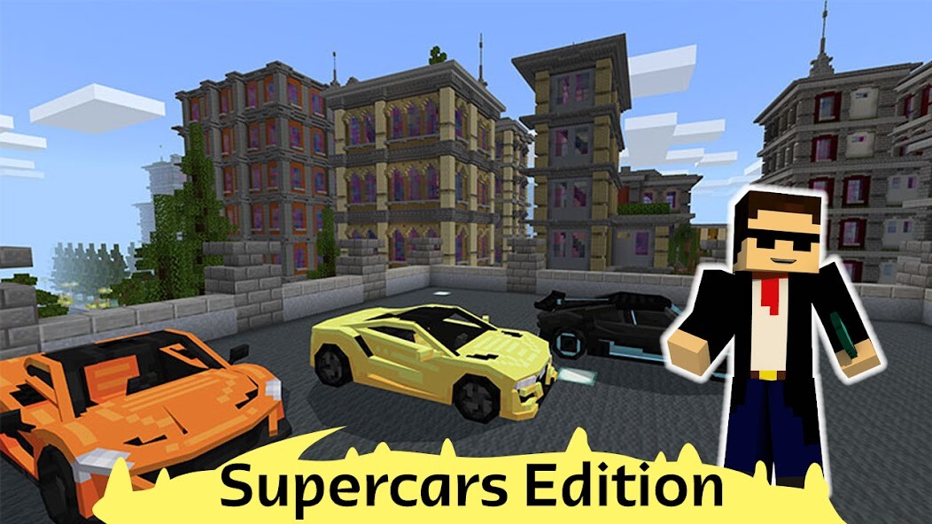 Run android online APK Cars Mod Minecraft - SuperCar from MyAndroid or emulate Cars Mod Minecraft - SuperCar using MyAndroid