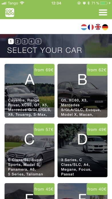 Emulate iPhone app CarSpa.lu using MyAndroid Emulate iPhone app CarSpa.lu using MyAndroid
