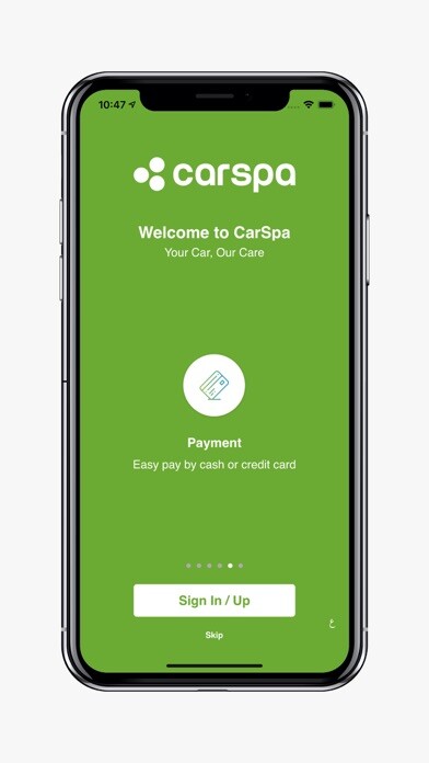 Emulate iPhone app CarSpa - Your Car our Care using MyAndroid Emulate iPhone app CarSpa - Your Car our Care using MyAndroid
