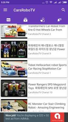 Emulate Android APK CarsRoboTV Emulate Android APK CarsRoboTV