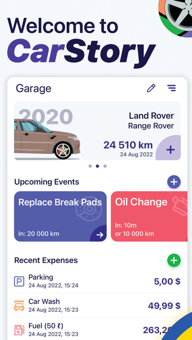 Emulate iPhone app CarStory: Expenses and Mileage using MyAndroid Emulate iPhone app CarStory: Expenses and Mileage using MyAndroid