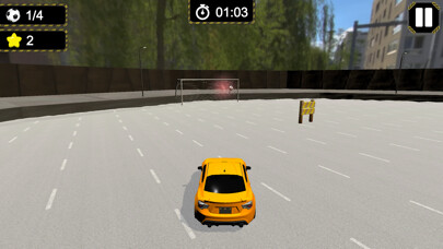 Emulate iPhone app Car Striker Soccer Game 3D using MyAndroid