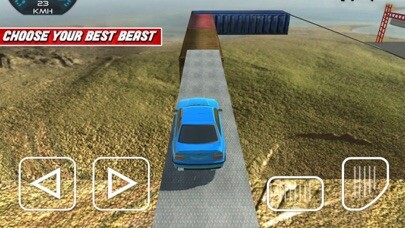 Emulate iPhone app Car Stunts: Dragon Road 3D using MyAndroid