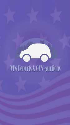Emulate Android APK Cars VIN Report  GOV-Auctions