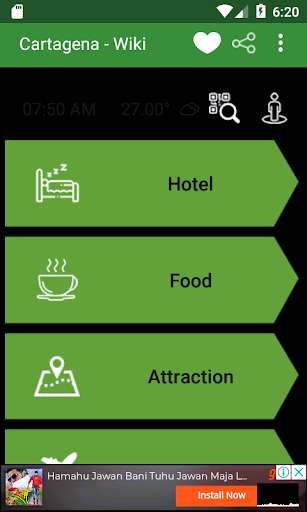 Run android online APK Cartagena - Wiki from MyAndroid or emulate Cartagena - Wiki using MyAndroid