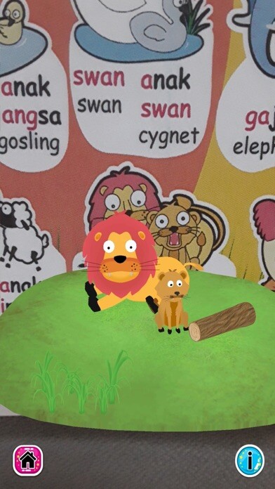 Emulate iPhone app Carta Pendidikan AR 9 using MyAndroid
