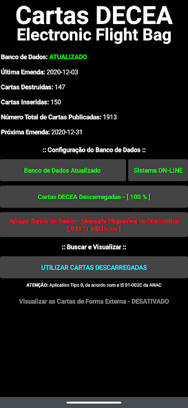 Run android online APK Cartas DECEA - Electronic Flight Bag from MyAndroid or emulate Cartas DECEA - Electronic Flight Bag using MyAndroid