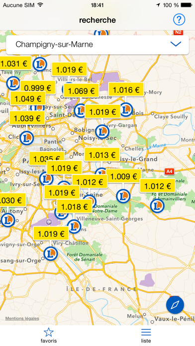 Emulate iPhone app Carte carburant pro E.Leclerc using MyAndroid Emulate iPhone app Carte carburant pro E.Leclerc using MyAndroid
