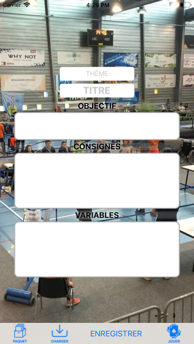 Emulate iPhone app CartEduc Boxe Française using MyAndroid