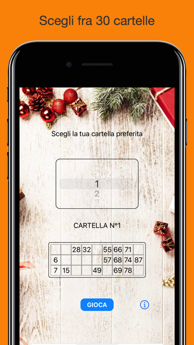 Emulate iPhone app Cartelle della tombola using MyAndroid Emulate iPhone app Cartelle della tombola using MyAndroid