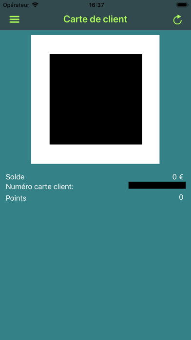 Emulate iPhone app Carte privilèges virtuelle using MyAndroid