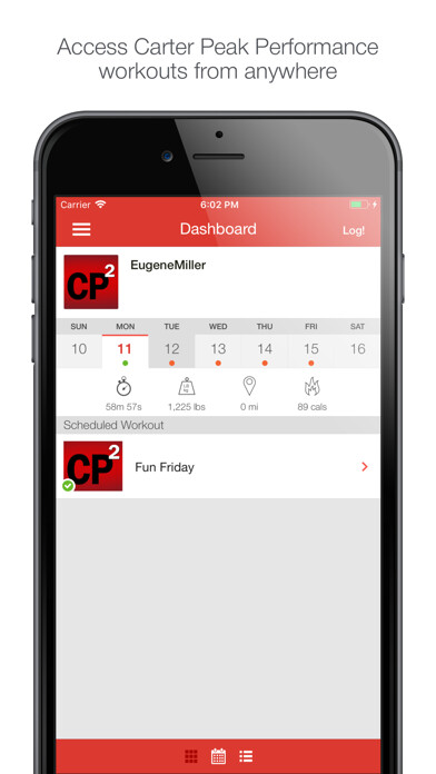Emulate iPhone app Carter Peak Performance using MyAndroid Emulate iPhone app Carter Peak Performance using MyAndroid
