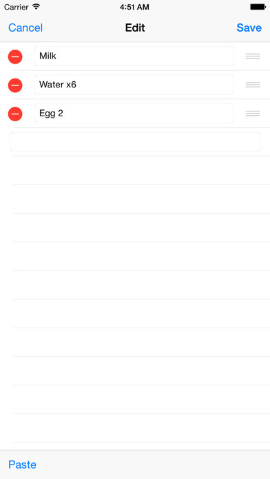 Emulate iPhone app CartMemo using MyAndroid Emulate iPhone app CartMemo using MyAndroid