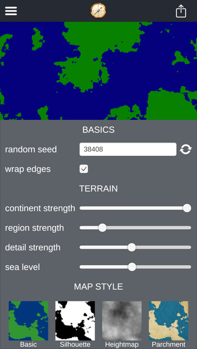 Emulate iPhone app Cartographer - RPG World Maker using MyAndroid Emulate iPhone app Cartographer - RPG World Maker using MyAndroid