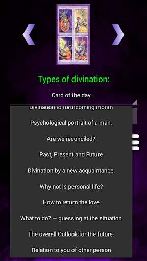 Run android online APK Cartomancy: Tarot from MyAndroid or emulate Cartomancy: Tarot using MyAndroid
