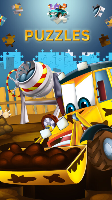 Emulate iPhone app Cartoon Cars Puzzles for Kids using MyAndroid Emulate iPhone app Cartoon Cars Puzzles for Kids using MyAndroid