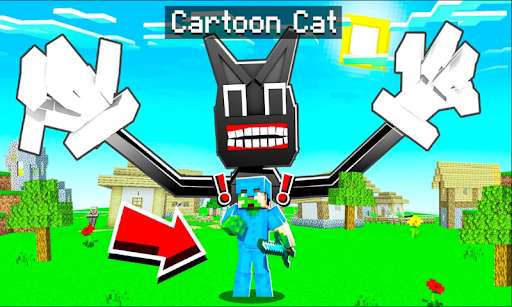 Run android online APK Cartoon Cat vs Siren Head for Minecraft PE from MyAndroid or emulate Cartoon Cat vs Siren Head for Minecraft PE using MyAndroid