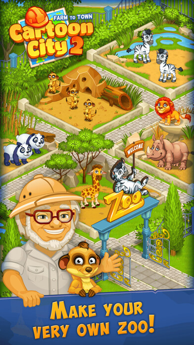 Emulate iPhone app Cartoon City 2 using MyAndroid Emulate iPhone app Cartoon City 2 using MyAndroid