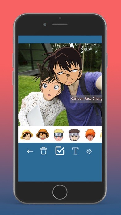 Emulate iPhone app Cartoon Face Changer Pro-Anime using MyAndroid Emulate iPhone app Cartoon Face Changer Pro-Anime using MyAndroid