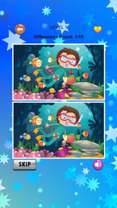 Emulate iPhone app Cartoon Find the Difference using MyAndroid Emulate iPhone app Cartoon Find the Difference using MyAndroid