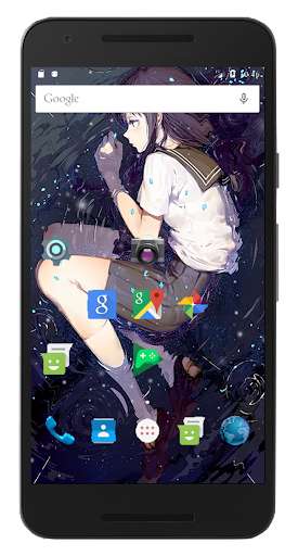 Emulate Android APK Cartoon Girl Live Wallpaper Transparent Screen Emulate Android APK Cartoon Girl Live Wallpaper Transparent Screen