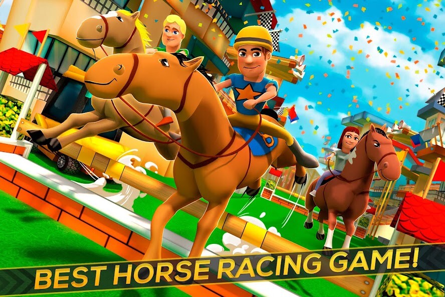 Run android online APK Cartoon Horse Riding: Run Race from MyAndroid or emulate Cartoon Horse Riding: Run Race using MyAndroid