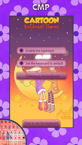 Emulate Android APK Cartoon Keyboard Themes