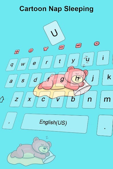 Run android online APK Cartoon Nap Sleeping Animated Keyboard from MyAndroid or emulate Cartoon Nap Sleeping Animated Keyboard using MyAndroid