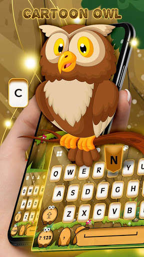 Run android online APK Cartoon Owl - Keyboard Theme from MyAndroid or emulate Cartoon Owl - Keyboard Theme using MyAndroid