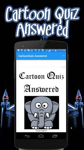 Emulate Android APK Cartoon Quiz Answered