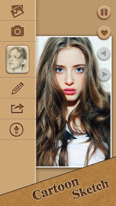 Emulate iPhone app Cartoon Sketch Pic Filters Pro using MyAndroid Emulate iPhone app Cartoon Sketch Pic Filters Pro using MyAndroid