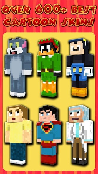 Run android online APK Cartoon Skins for Minecraft PE from MyAndroid or emulate Cartoon Skins for Minecraft PE using MyAndroid Run android online APK Cartoon Skins for Minecraft PE from MyAndroid or emulate Cartoon Skins for Minecraft PE using MyAndroid