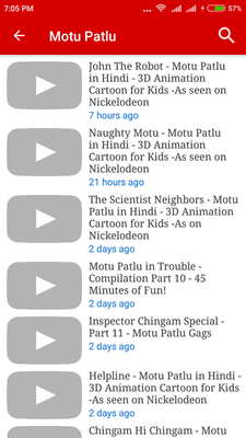 Emulate Android APK Cartoon Videos Hindi