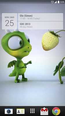 Emulate Android APK Cartoony 3D Dragon LiveWP