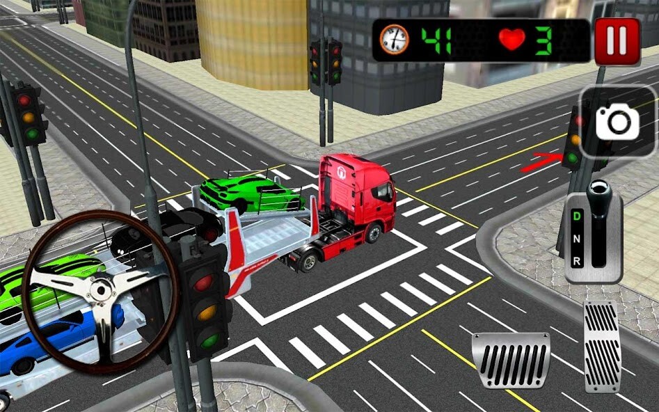 Emulate Android APK Car Transporter 3D