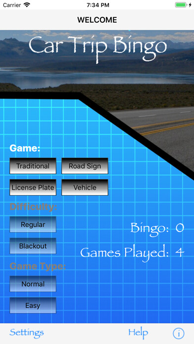 Emulate iPhone app Car Trip Bingo using MyAndroid Emulate iPhone app Car Trip Bingo using MyAndroid