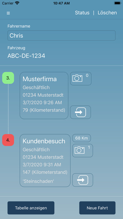 Emulate iPhone app Car Trip using MyAndroid Emulate iPhone app Car Trip using MyAndroid