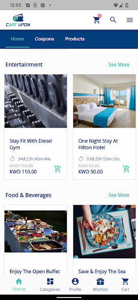 Run android online APK CartUpon from MyAndroid or emulate CartUpon using MyAndroid