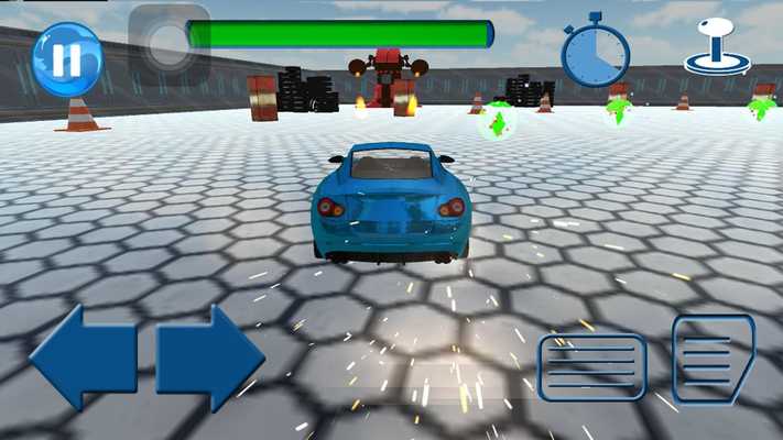 Emulate Android APK Car Vs Robots Demolition Fight