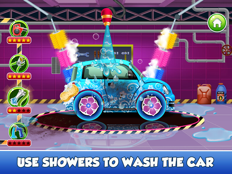 Run android online APK Car Wash game for girls from MyAndroid or emulate Car Wash game for girls using MyAndroid